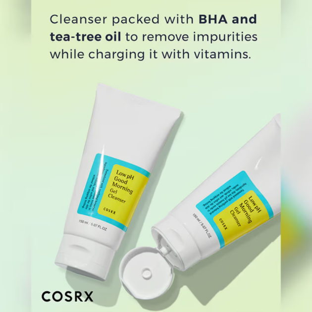 COSRX Low pH Good Morning Gel Cleanser (150ml) - Image 2
