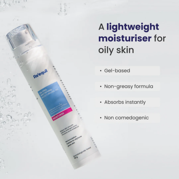 Re'equil Oil Free Mattifying Moisturising Gel (50g) - Image 2
