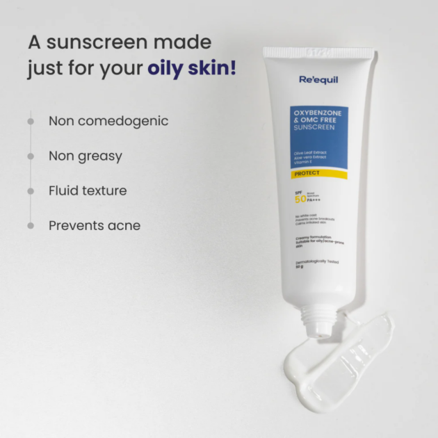 Re'equil Oxybenzone & OMC Free Sunscreen (50g) - Image 2