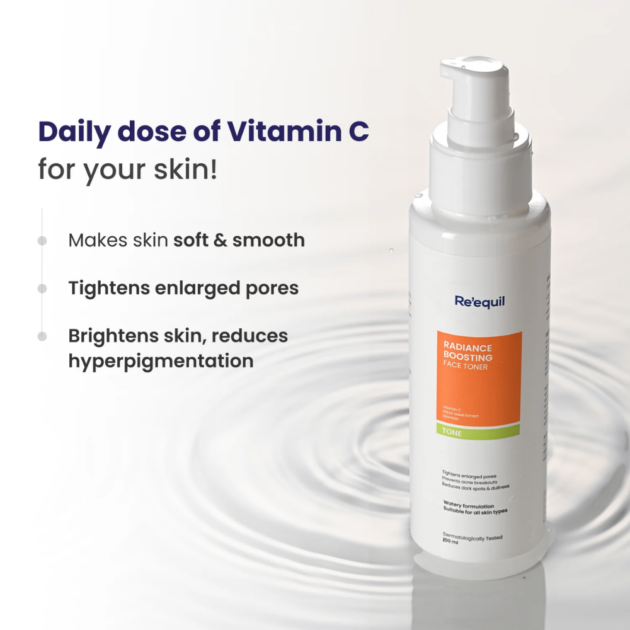 Re'equil Radiance Boosting Face Toner (100ml) - Image 4