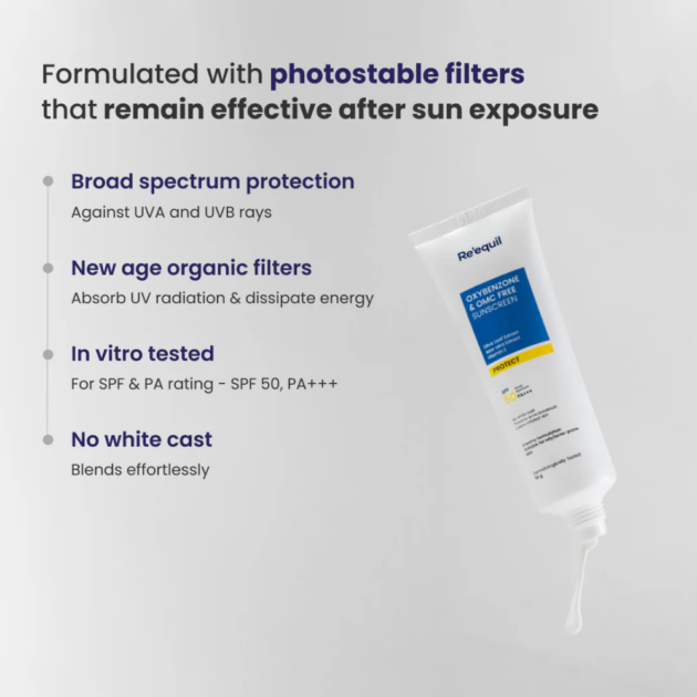 Re'equil Oxybenzone & OMC Free Sunscreen (50g) - Image 3