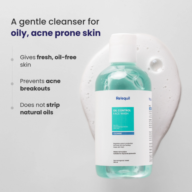 Re'equil Oil Control Face Wash (200ml) - Image 2
