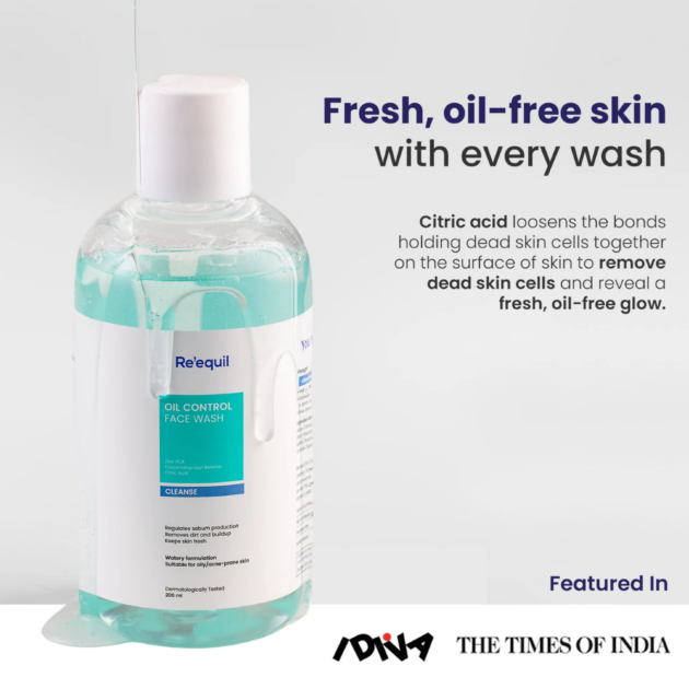 Re'equil Oil Control Face Wash (200ml) - Image 5