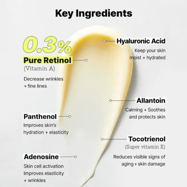 COSRX The Retinol 0.3 Cream (20ml) - Image 4