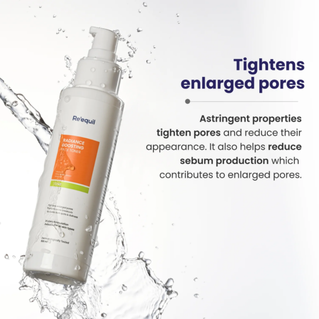 Re'equil Radiance Boosting Face Toner (100ml) - Image 2