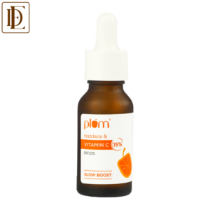 Plum 15% Vitamin C Glow Face Serum - Dermat Tested To Fight Dark Spots, Pigmentation & Dull Skin