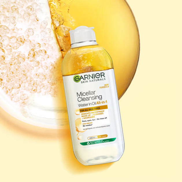 Garnier Skin Naturals Micellar Oil-Infused Cleansing Water - Image 2