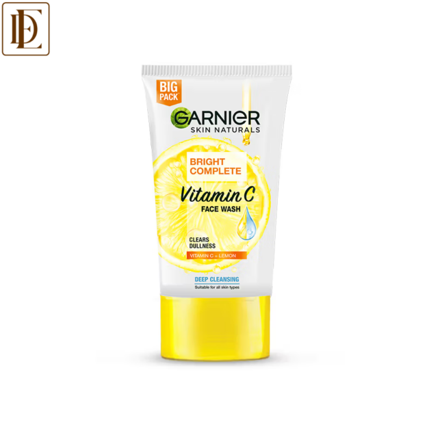 Garnier Bright Complete Vitamin C Face Wash (150g)