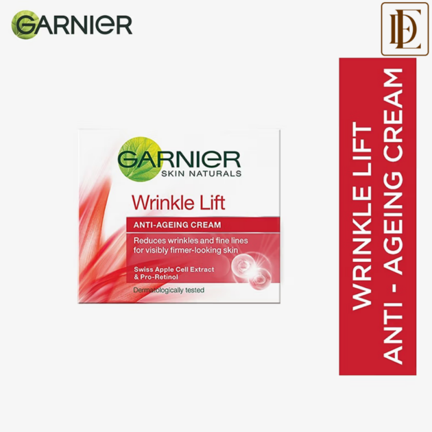 Garnier Skin Naturals, Wrinkle Lift Anti-Ageing Cream (18g)