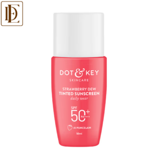 Dot & Key Strawberry Dew Tinted Sunscreen SPF 50+ PA++++ With Niacinamide (50ml)