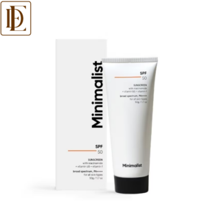 Minimalist SPF 50 PA ++++ Sunscreen With Multi-Vitamin For Reducing Photoaging & No White Cast (50g)