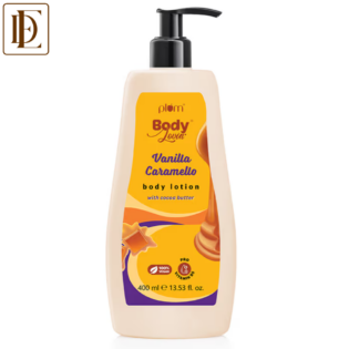 Plum BodyLovin Vanilla Caramello Body Lotion With Cocoa Butter & Vitamin B5 (400ml)