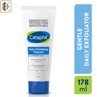 Cetaphil Daily Exfoliating Cleanser with Vit E and B5 (178ml)