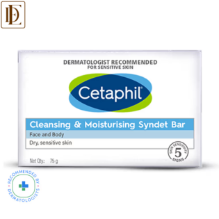 Cetaphil Cleansing & Moisturising Syndet Bar With Shea butter (75gm)
