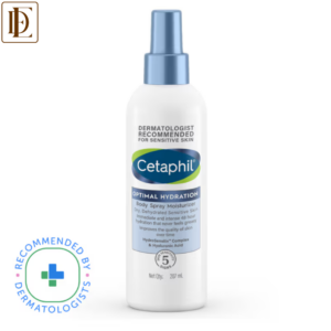 Cetaphil Optimal Hydration Body Spray Moisturizer With Hyaluronic Acid+Vitamin E (207ml)