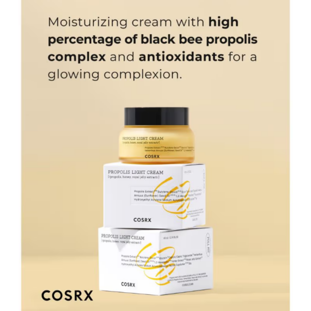 COSRX Full Fit Propolis Light Cream (65ml) - Image 2