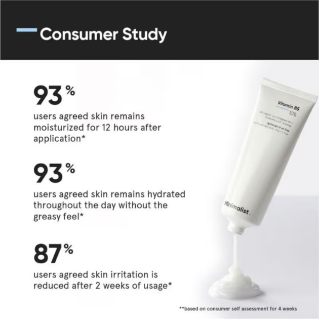 Minimalist Vitamin B5 10% Moisturizer (50g) - Image 3