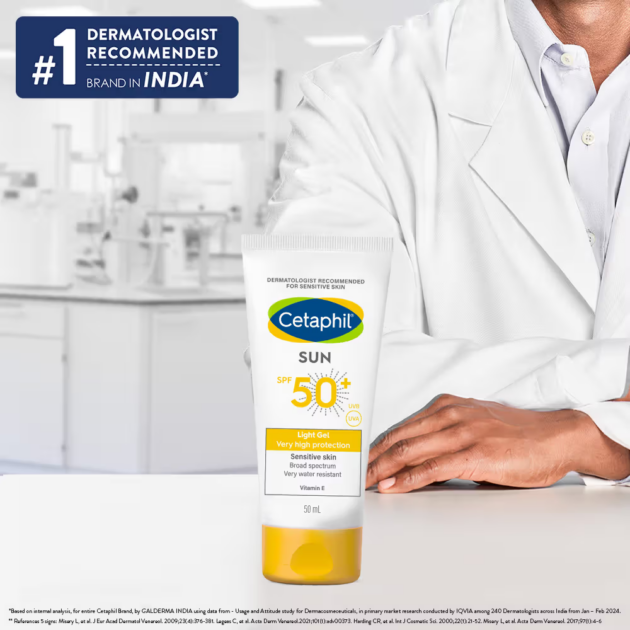 Cetaphil Sun SPF 50+ Light Gel (50ml) - Image 2