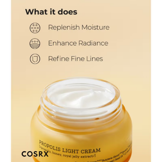 COSRX Full Fit Propolis Light Cream (65ml) - Image 3
