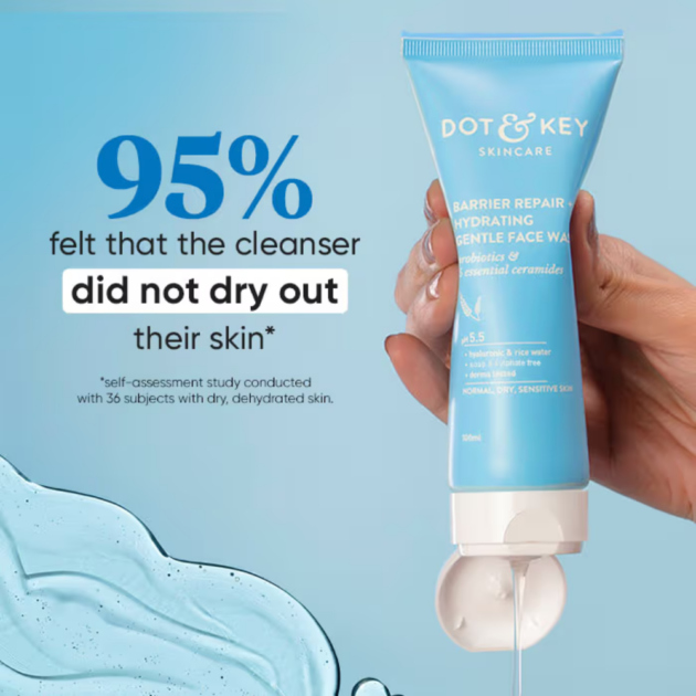 Dot & Key Barrier Repair + Hydrating Gentle Face Wash - Image 3