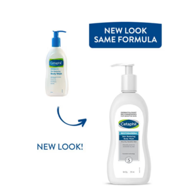 Cetaphil Restoraderm Skin Restoring Body Wash (295ml) - Image 3