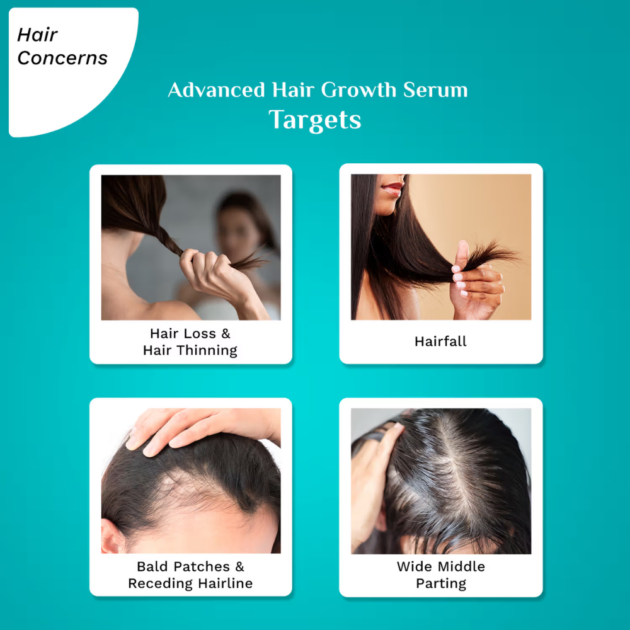 Pilgrim Redensyl & Anagain Advanced Hair Growth Serum (50ml) - Image 4