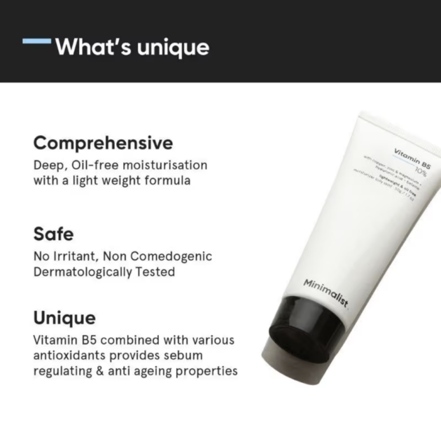 Minimalist Vitamin B5 10% Moisturizer (50g) - Image 5