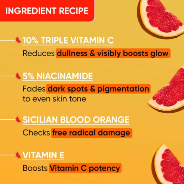 Dot & Key 10% Vitamin C + E Face Serum With 5% Niacinamide, Fights Pigmentation & Dark Spots - Image 4