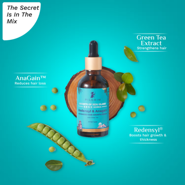 Pilgrim Redensyl & Anagain Advanced Hair Growth Serum (50ml) - Image 5