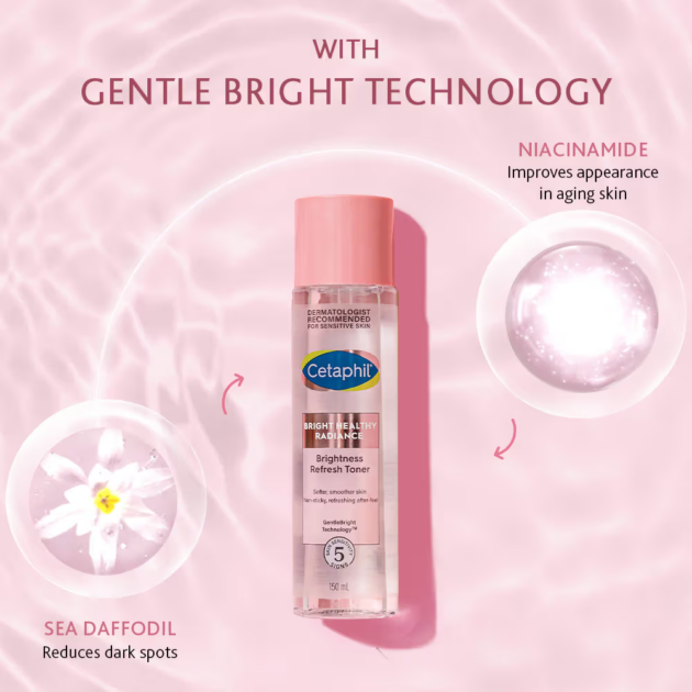 Cetaphil Brightness Refresh Toner (150ml) - Image 5