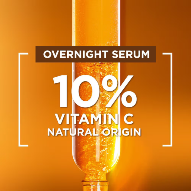 Garnier Bright Complete Vitamin C Night Serum 10% Pure Vitamin C - Image 4