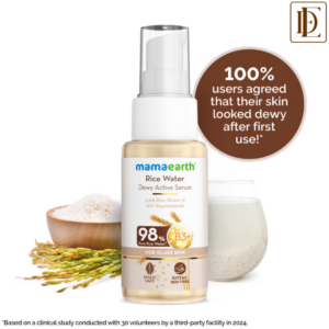Mamaearth Rice Water Dewy Active Serum (50ml)