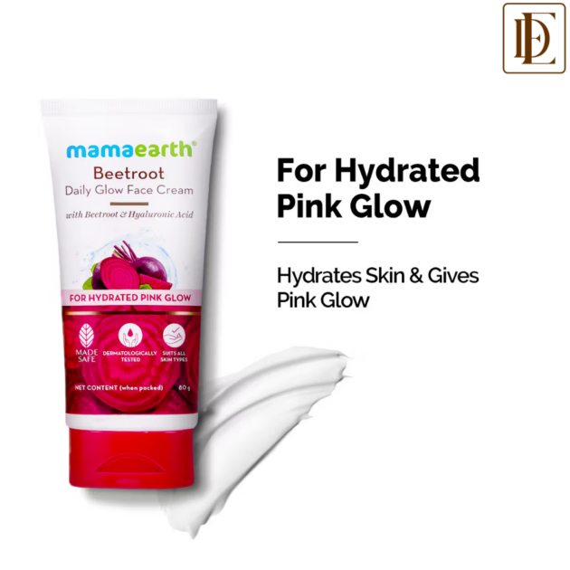 Mamaearth Beetroot Daily Glow Face Cream (80g)