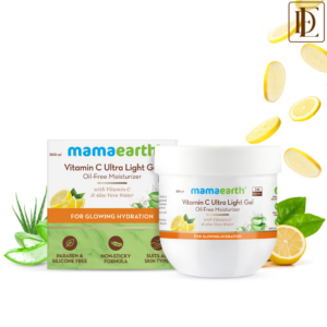Mamaearth Vitamin C Ultra Light Gel Oil-free Moisturizer With Vitamin C & Aloe Vera Water (200ml)