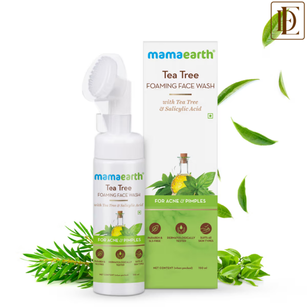 Mamaearth Tea Tree Foaming Face Wash With Tea Tree & Salicylic Acid For Acne & Pimples (150ml)