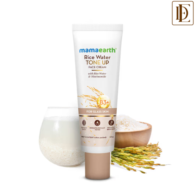 Mamaearth Rice Water Tone Up Face Cream With Rice Water & Niacinamide (50g)