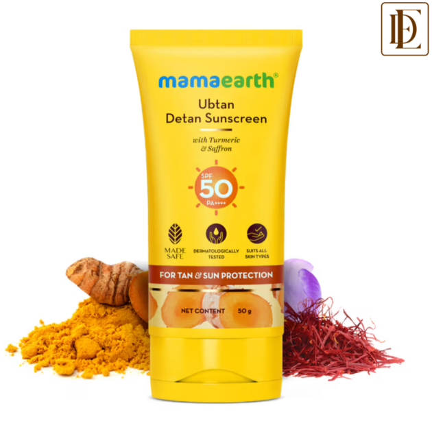 Mamaearth Ubtan Detan Sunscreen (50g)