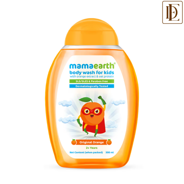 Mamaearth Original Orange Body Wash For Kids (300ml)