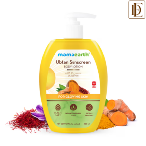 Mamaearth Ubtan Sunscreen Body Lotion SPF 30 (300ml)