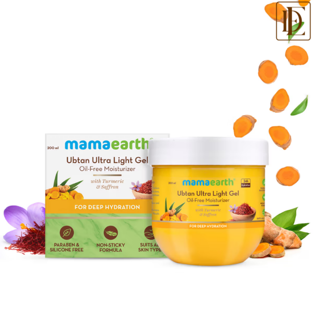 Mamaearth Ubtan Ultra Light Gel Oil-free Moisturizer (200ml)