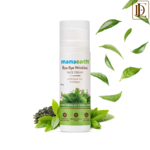 Mamaearth Bye Bye Wrinkles Face Cream with Green Tea & Collagen (30g)