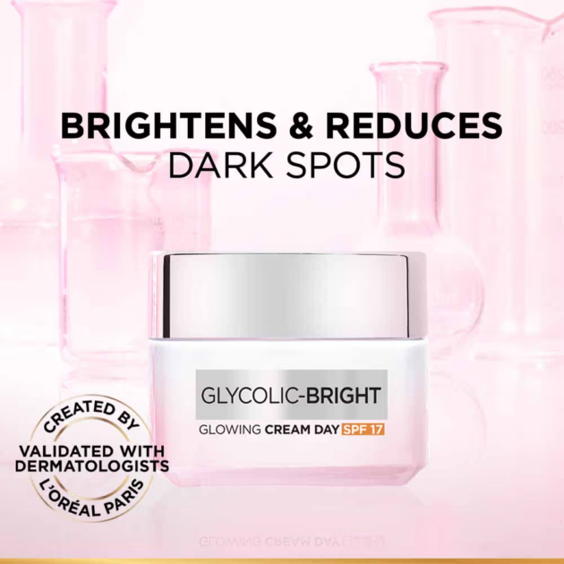 L'Oreal Paris Glycolic Bright Day Cream - Image 2