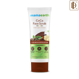 Mamaearth CoCo Face Scrub with Coffee & Cocoa for Rich Exfoliation (100gm)