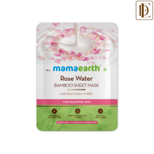 Mamaearth Rose Water Bamboo Sheet Mask (25g)