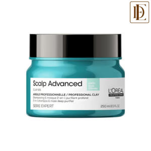 LOreal Professionnel Scalp Advanced Anti-Oiliness 2-In-1 Shampoo & Mask (250ml)