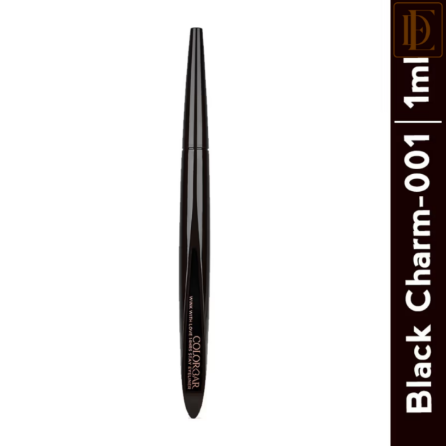 Colorbar X Jacqueline Wink With Love 14hrs Stay Eyeliner - Black Charm-001 (1ml)