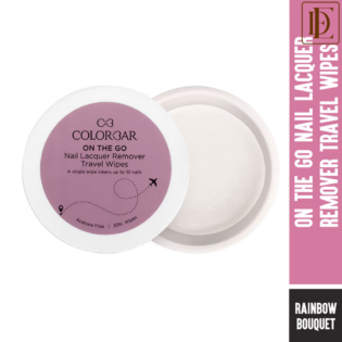 Colorbar On The Go Nail Lacquer Remover Wipes - Rainbow Bouquet (30 Wipes)
