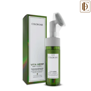 Colorbar Hemp + Vitamin C Restoring & Balancing Foaming Face Wash (150ml)