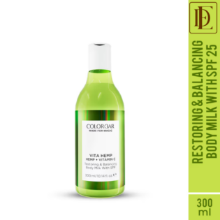 Colorbar Vita Hemp Restoring & Balancing Body Milk With SPF (300ml)