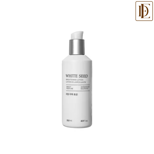 The Face Shop White Seed Brightening Lotion - Korean Moisturizer With Niacinamide for Even Skin Tone (50ml)